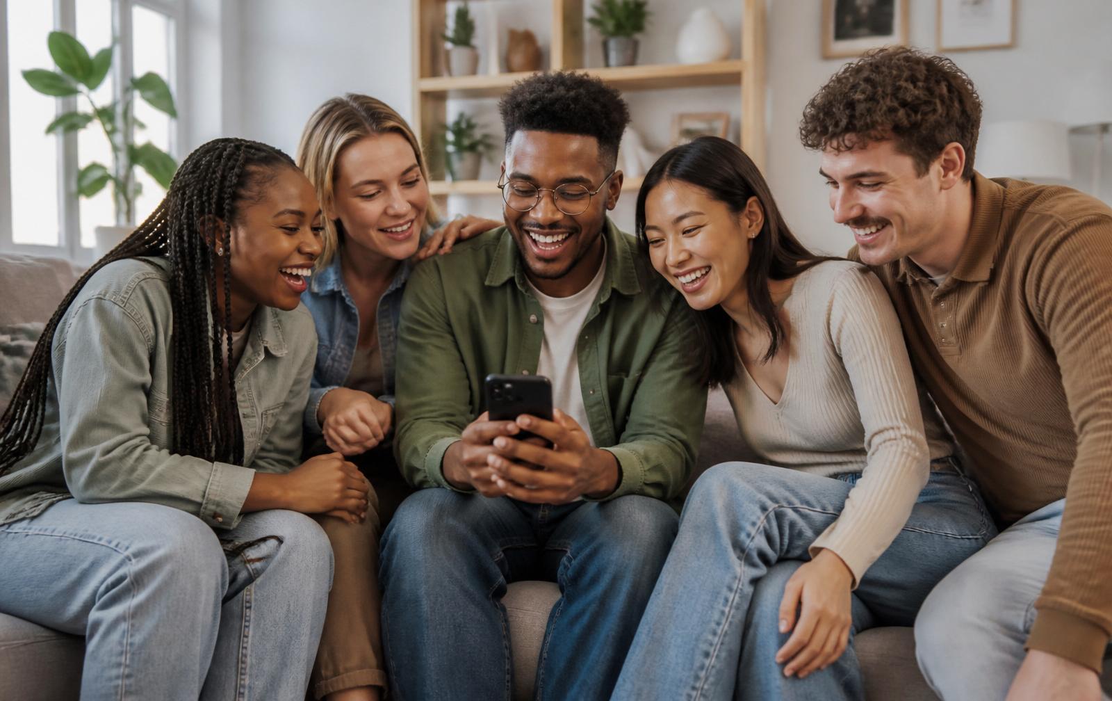 People using Sunpays together on a phone